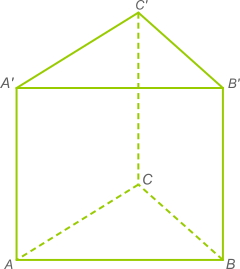 Prismă dreaptă cu baza triunghi echilateral