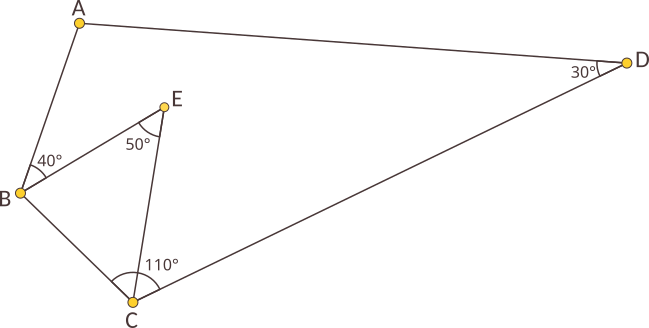 Calculați măsurile unghiurilor patrulaterului convex; bisectoarea unui unghi.