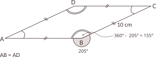 Calculați lungimile laturilor și măsurile unghiurilor pentru fiecare dintre paralelogramele de mai jos, folosind informațiile date pentru fiecare figură geometrică.