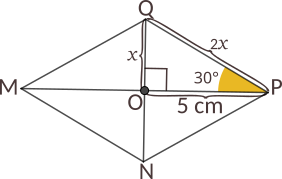 Calculați lungimea laturilor rombului și lungimile diagonalelor acestuia.