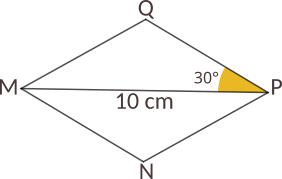 Calculați lungimea laturilor rombului și lungimile diagonalelor acestuia.