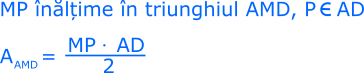 Aria triunghiului AMD